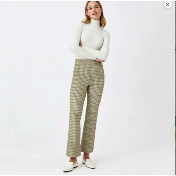 ✨ SPANX The Perfect Pant – Plaid Straight-Leg, Size XL ✨ - Picture 2 of 6